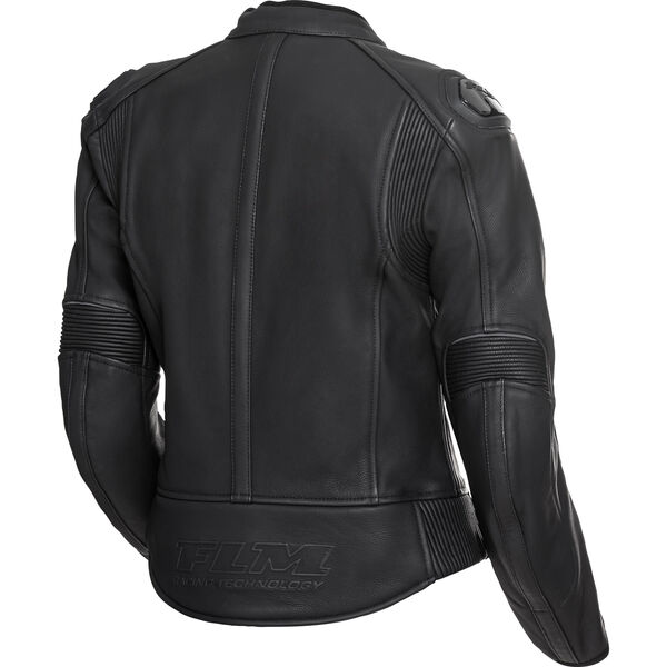 Bild 2 von Brooklands Damen Lederjacke Schwarz