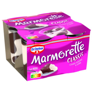 Dr. Oetker
Paula Pudding oder Marmorette