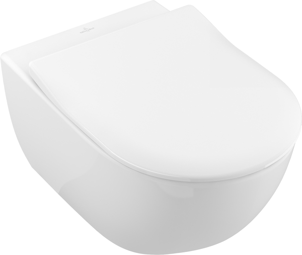 Bild 1 von Villeroy & Boch Wand-Tiefspül WC Subway 2.0 spülrandlos CeramicPlus