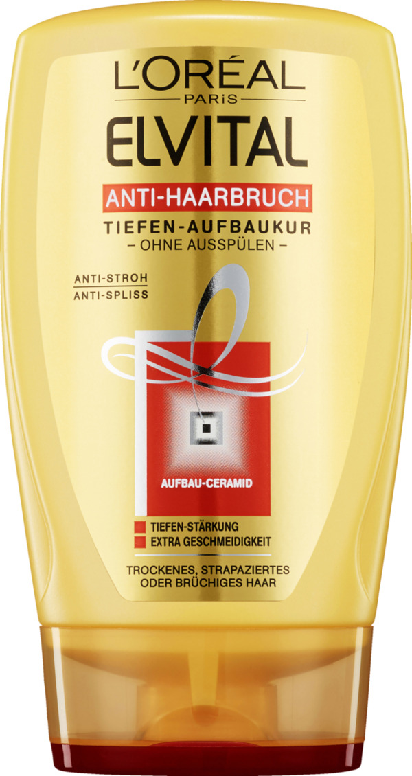 Bild 1 von L’Oréal Paris Elvital Anti-Haarbruch Tiefen-Aufbaukur, 125 ml