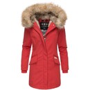 Bild 1 von NAVAHOO Damen stylischer Wintermantel Winterparka mit Kunstfell-Kapuze Cristal