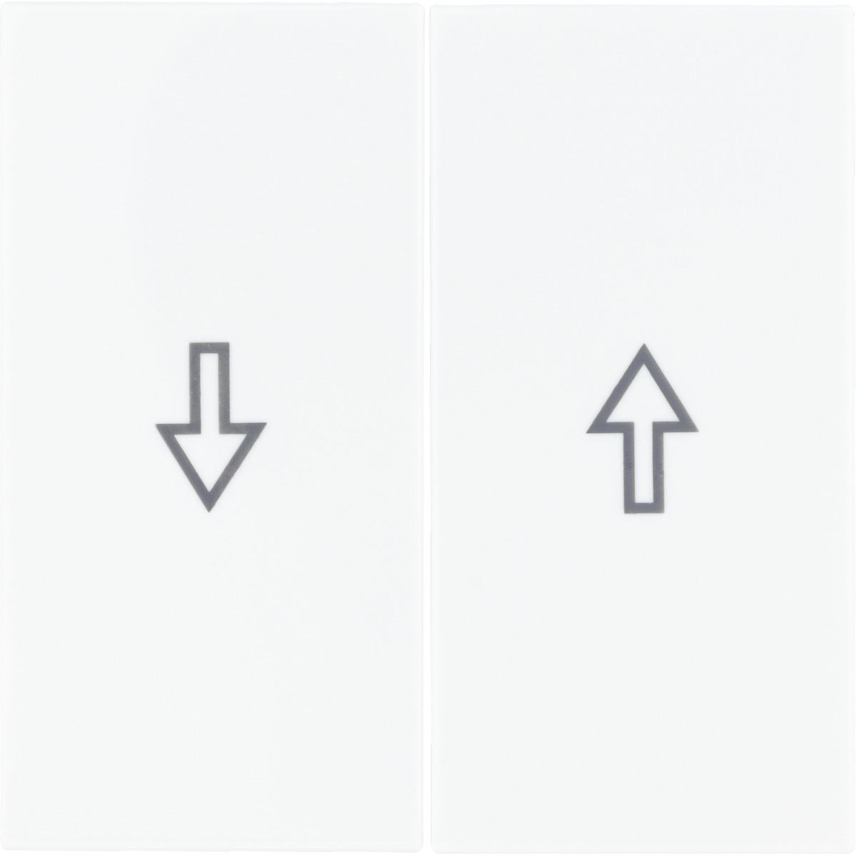 Bild 1 von toom Jalousienschalter-Abdeckung 'Design Line' weiß