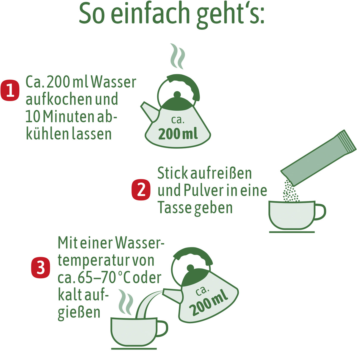 Bild 4 von Bad Heilbrunner Schlaf-Komplex mit 2-Phasen Melatonin, Teegetränk mit 2-Phasen 10 Sticks, 10 g