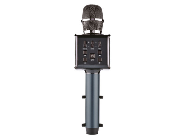 Bild 1 von SILVERCREST® Bluetooth®-Karaoke-Mikrofon, mit Licht- und Soundeffekten