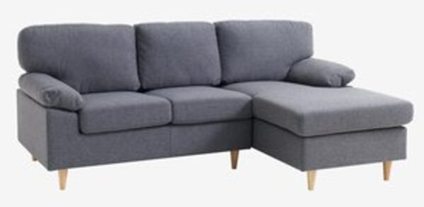 Bild 1 von Sofa GEDVED Chaiselongue grau