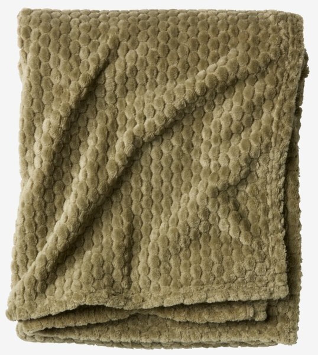 Bild 1 von Kuscheldecke ROSENVIAL 130x160 Fleece grün