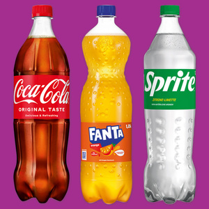 Coca-Cola/ Fanta/ Sprite/ MezzoMix Erfrischungsgetränk