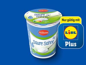 Milbona Saure Sahne,  200 g