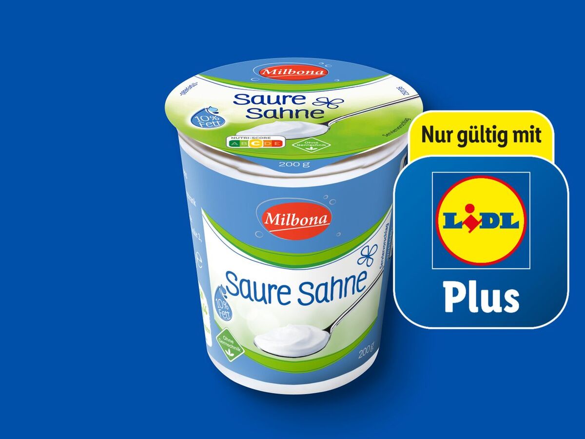 Bild 1 von Milbona Saure Sahne,  200 g