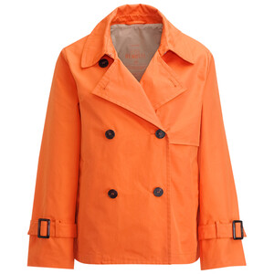 Damen Trenchcoat mit Einschubtaschen ORANGE