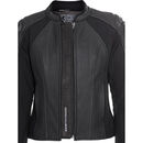 Bild 3 von Brooklands Damen Lederjacke Schwarz