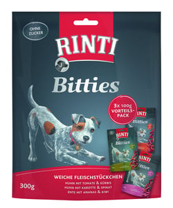 Rinti Hundesnacks Bitties Multipack 3 x 100 g