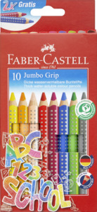 Faber-Castell Buntstift Jumbo Grip Etui 10er