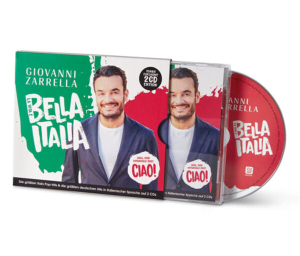 Bild 1 von Doppel-CD »Giovanni Zarrella – La Vita è Bella Italia«