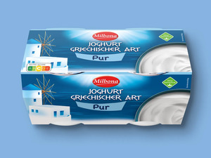 Milbona Joghurt Griechischer Art Pur