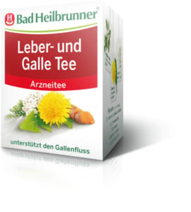 Bad Heilbrunner Leber- und Galle Tee, 14 g