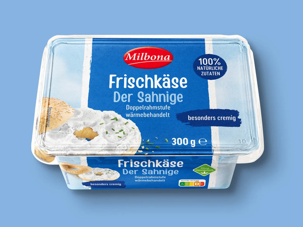 Bild 1 von Milbona Frischkäse Der Sahnige,  300 g