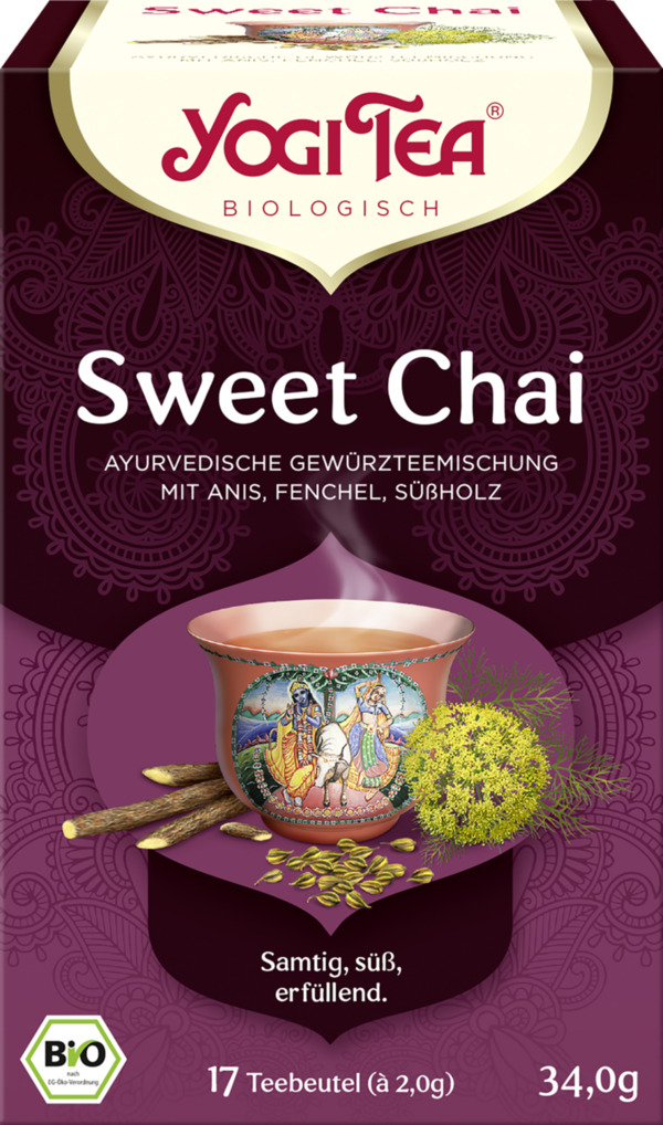 Bild 1 von Yogi Tea Bio Sweet Chai, 34 g