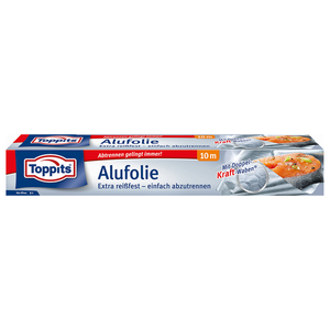 Toppits Alufolie 10m x 29,5 cm