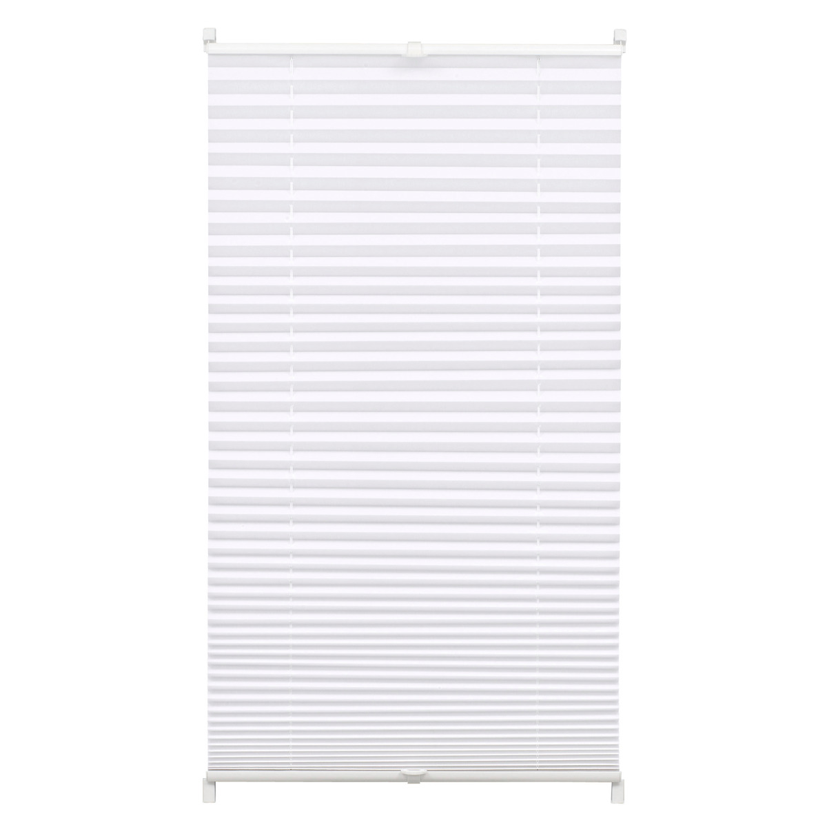 Bild 1 von B1 Plissee 'Klemmfix' weiß 90 x 130 cm