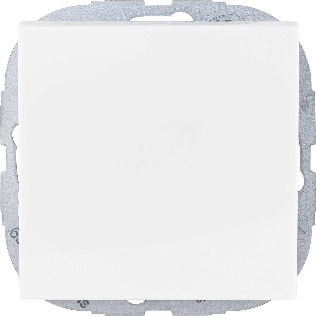Bild 1 von Aus-/Wechselschalter 'Designline' weiß mit Abdeckung