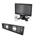 Bild 1 von CARMATRIX 17,8cm (7 Zoll) Auto Rückfahrsystem Monitor + HD Nummernschild Rückfahrkamera 170°