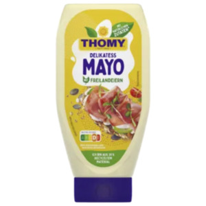 Thomy
Delikatess Mayo mit Freilandeiern oder Remoulade