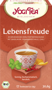 Yogi Tea Bio Lebensfreude Tee, 30,6 g