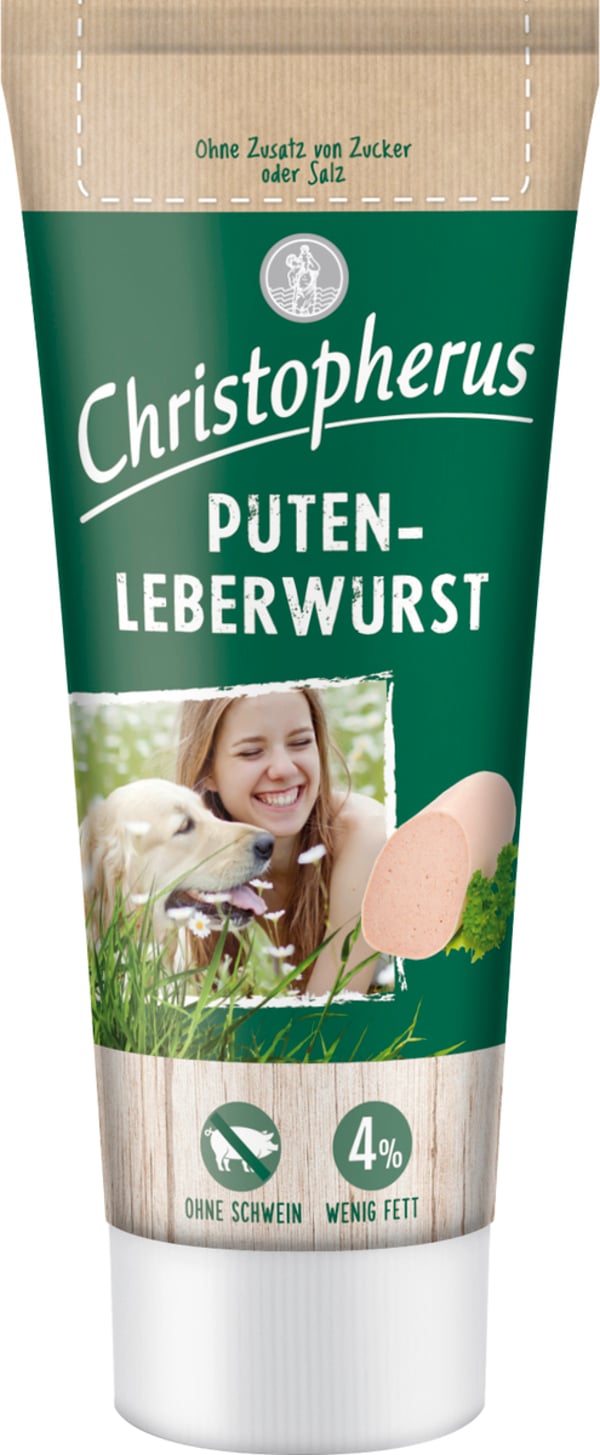 Bild 1 von Christopherus Putenleberwurst 75 g