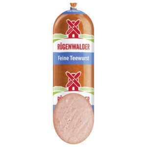 Rügenwalder Teewurst,
Pommersche Gutsleberwurst