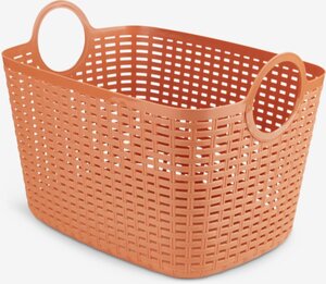 Korb EVAN B27xL38xH27cm 14,5L Kunststoff orange