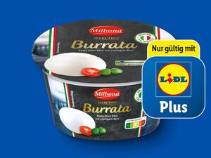 Milbona Burrata,  125 g