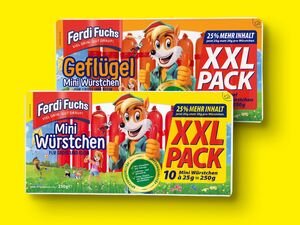 Ferdi Fuchs Mini Würstchen XXL,  250 g