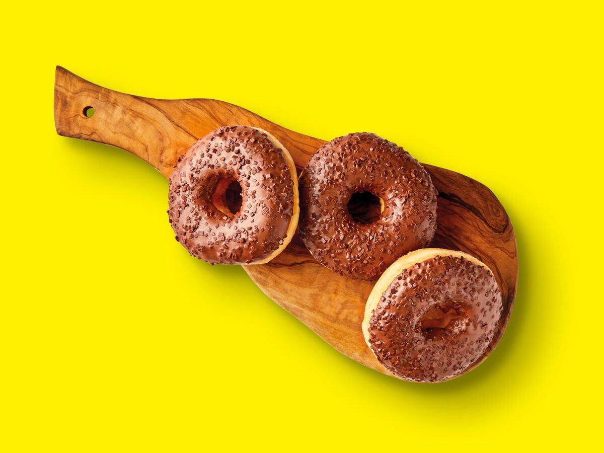 Bild 1 von Schoko Donut mit Streuseln,  3 Stu