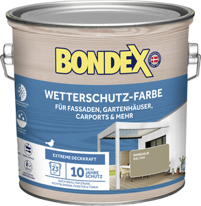 Bondex Wetterschutzfarbe 2,5 L marehalm