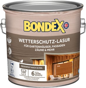 Bondex Wetterschutzlasur 0,75 L teak