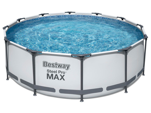 Bild 1 von Bestway Pool »Steel ProMAX™«, Stahlrahmenpool-Set, Filterpumpe, Sicherheitsleiter 366x100 cm