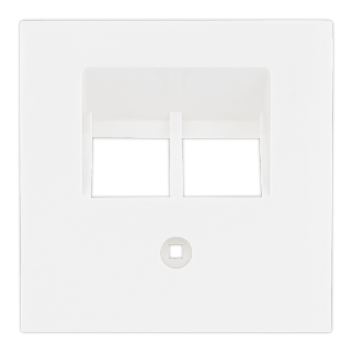 Bild 1 von toom Abdeckung 'Cat 6a' weiß