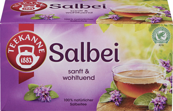 Bild 1 von Teekanne Kräutertee Salbei, 30 g