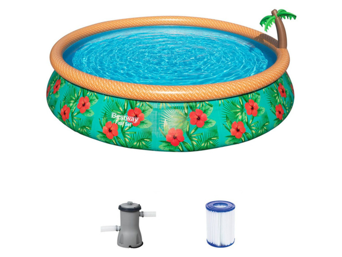 Bild 4 von Bestway Fast Set Pool Paradise Palms