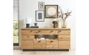 Bild 2 von Wohn-Concept - Sideboard Monza, Wildeiche massiv, inkl. LED-Beleuchtung