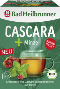 Bad Heilbrunner Bio Kräutertee Cascara+Minze, 27 g