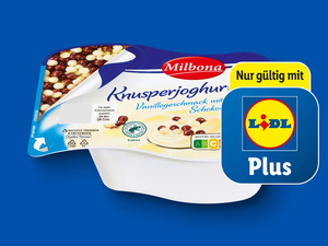 Milbona Knusperjoghurt,  175 g