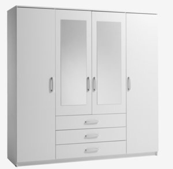 Bild 1 von Kleiderschrank VELLERUP 200x200 weiß