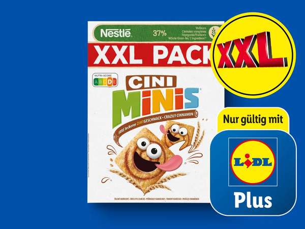 Bild 1 von Nestlé Cini Minis Cerealien XXL,  1 kg