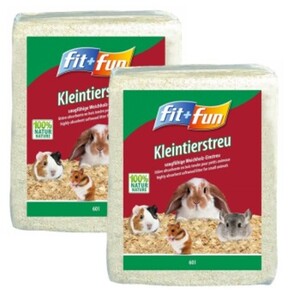 FIT+FUN Kleintierstreu 2x60 l