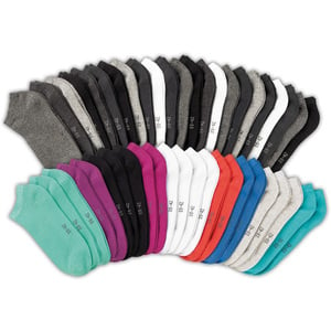 Ellenor/Ronley Sneaker-Socken 23 Paar