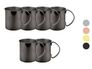 ECHTWERK Moscow Mule Becher Set aus Edelstahl