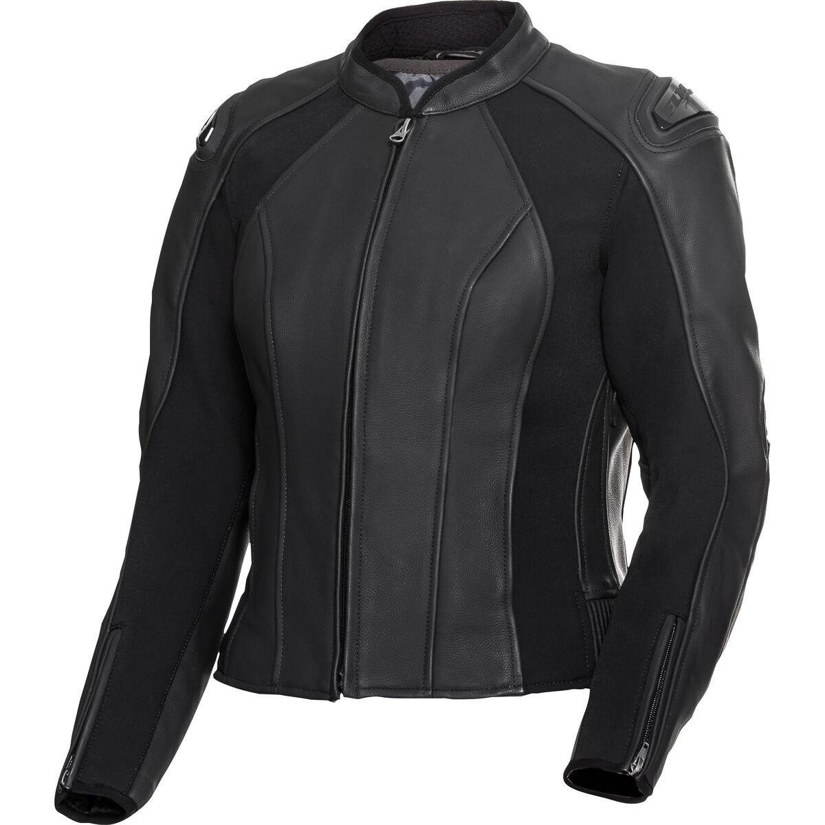 Bild 1 von Brooklands Damen Lederjacke Schwarz