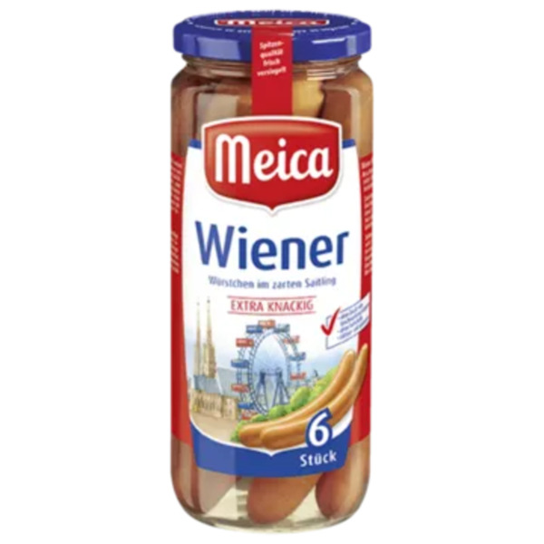 Bild 1 von Meica
Wiener Würstchen, Trueman's oder Frankfurter Art